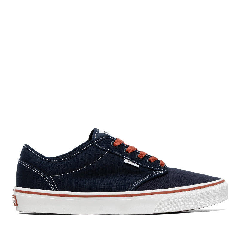Vans Atwood Mens Size 8.5 Shoes Blue Red Canvas Low Top Lace Up Skate Sneakers Vans | Shoes | Vans Atwood Mens Size 85 Shoes Blue Red  main image 3