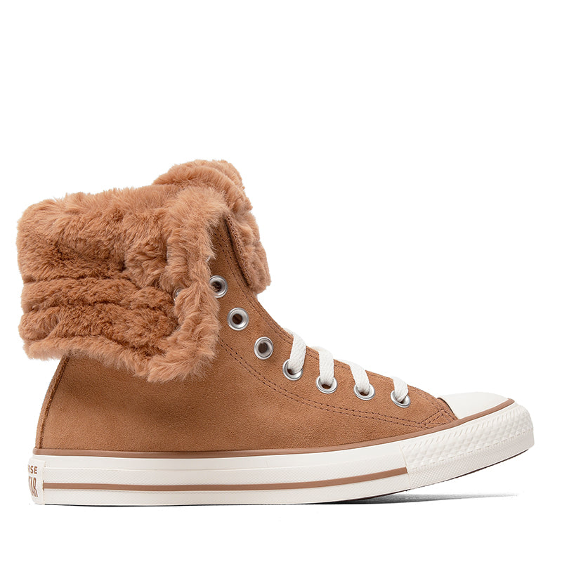 CONVERSE CTAS FOLD OVER FLEECE HI W available at RUBINO