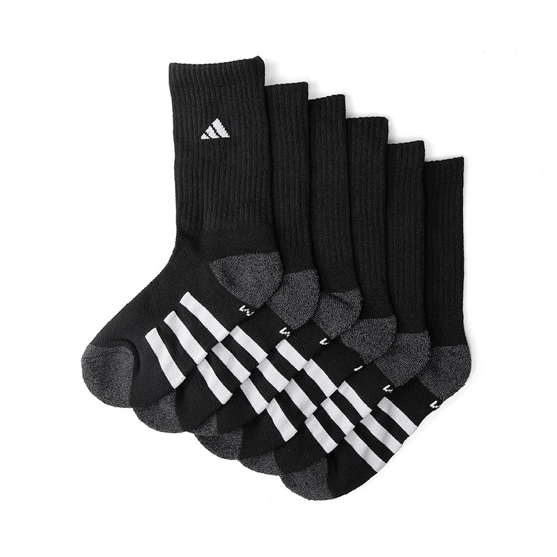 ADIDAS-YOUTH CUSHIONED 6-PACK CREW - available at RUBINO  