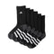 ADIDAS-YOUTH CUSHIONED 6-PACK CREW - available at RUBINO  