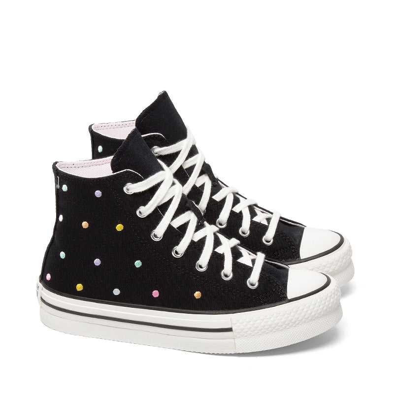 CONVERSE-CTAS EVA LIFT GS POLKA DOT 25.1 - available at RUBINO  