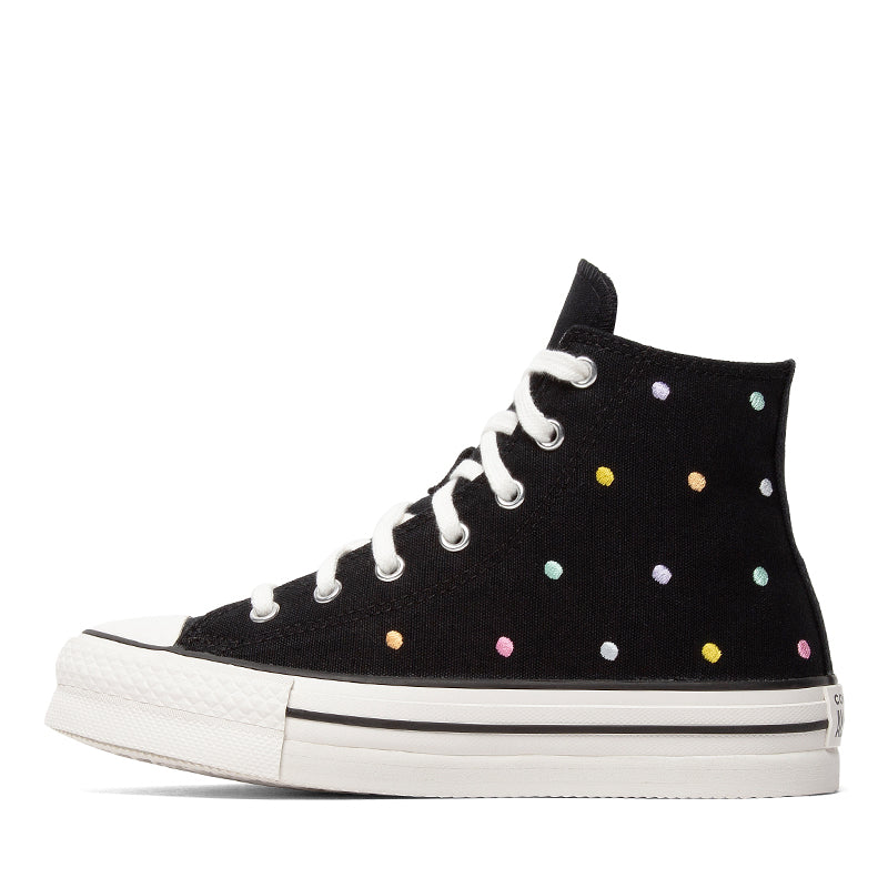 CONVERSE-CTAS EVA LIFT GS POLKA DOT 25.1 - available at RUBINO  