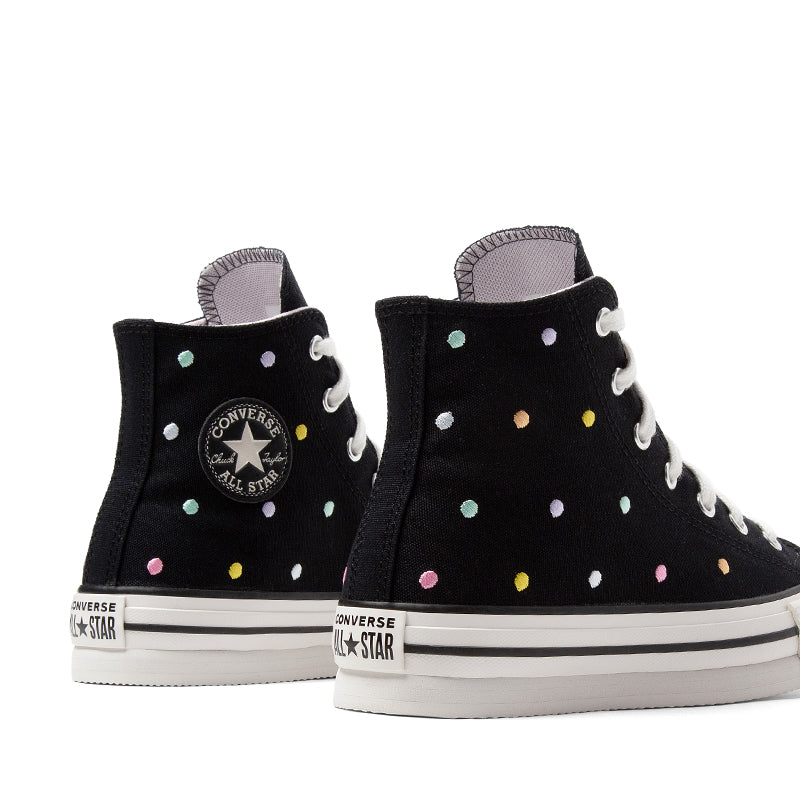 CONVERSE-CTAS EVA LIFT GS POLKA DOT 25.1 - available at RUBINO  