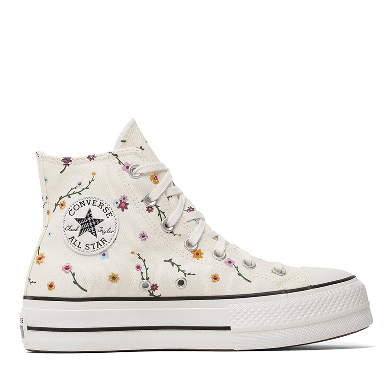 CONVERSE-CTAS LIFT FLORAL 25.3 HI W - available at RUBINO  