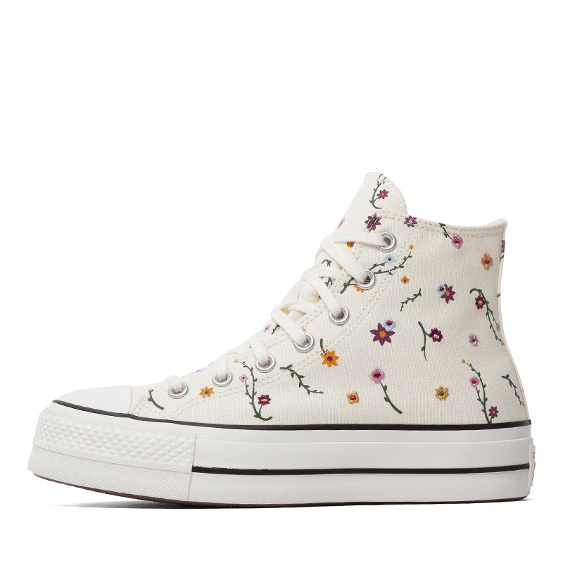 CONVERSE-CTAS LIFT FLORAL 25.3 HI W - available at RUBINO  