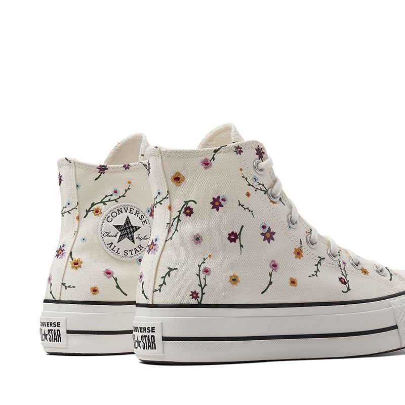 CONVERSE-CTAS LIFT FLORAL 25.3 HI W - available at RUBINO  