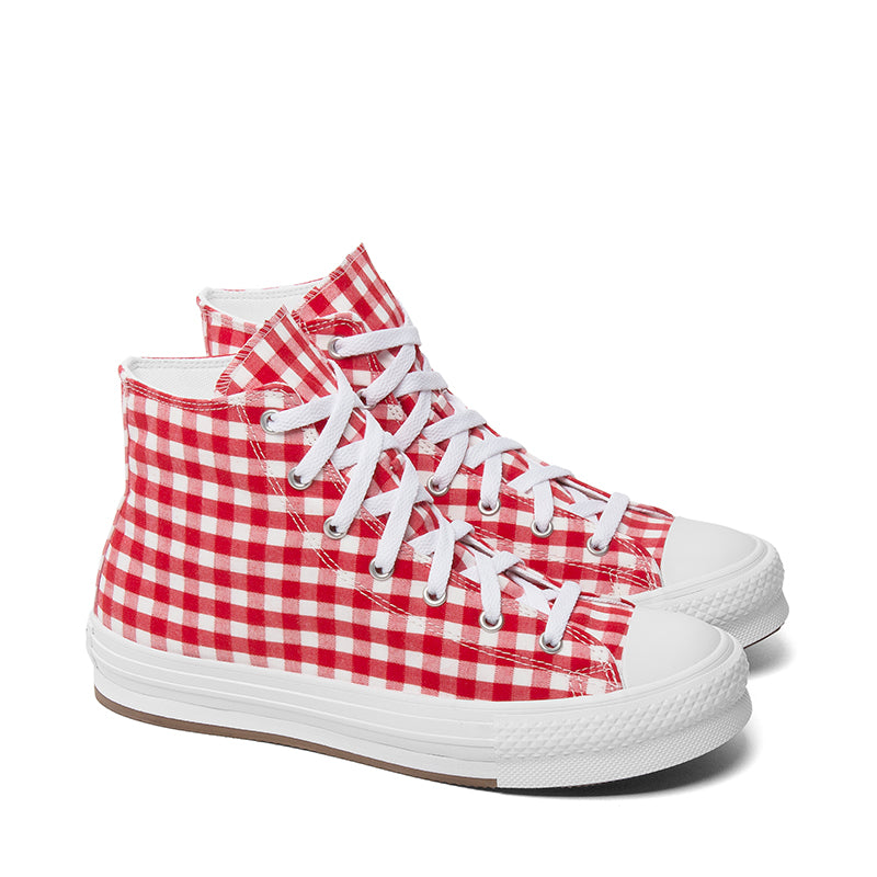 CONVERSE-CTAS LIFT HI CHECKERED 25.3 GS - available at RUBINO  