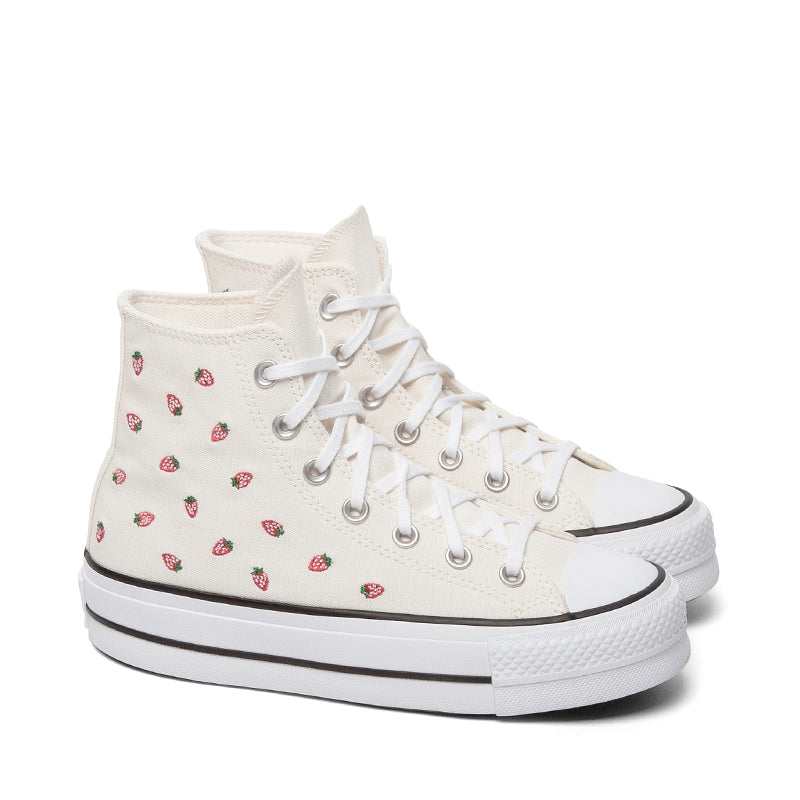 CONVERSE-CTAS LIFT HI STRAWBERRIES 25.1 W - available at RUBINO  