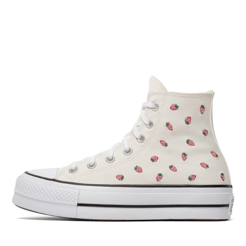 CONVERSE-CTAS LIFT HI STRAWBERRIES 25.1 W - available at RUBINO  