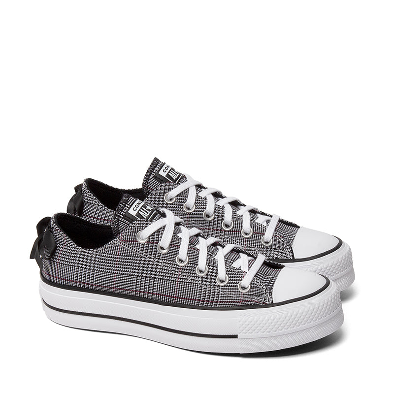 CONVERSE-CTAS LIFT PLAID 25.3 OX W - available at RUBINO  