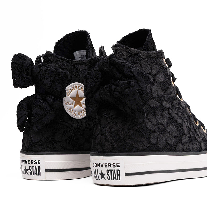 CONVERSE-CTAS STAR BOWS & LACE GS - available at RUBINO