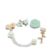 CROCS-BLUE DAINTY FLORAL - available at RUBINO  