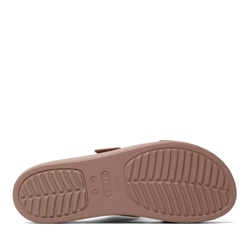 CROCS-BROOKLYN BUCKLE LOW WEDGE - available at RUBINO  