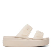 CROCS-BROOKLYN BUCKLE LOW WEDGE - available at RUBINO  