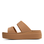 CROCS-BROOKLYN BUCKLE LOW WEDGE - available at RUBINO  