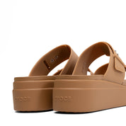 CROCS-BROOKLYN BUCKLE LOW WEDGE - available at RUBINO  