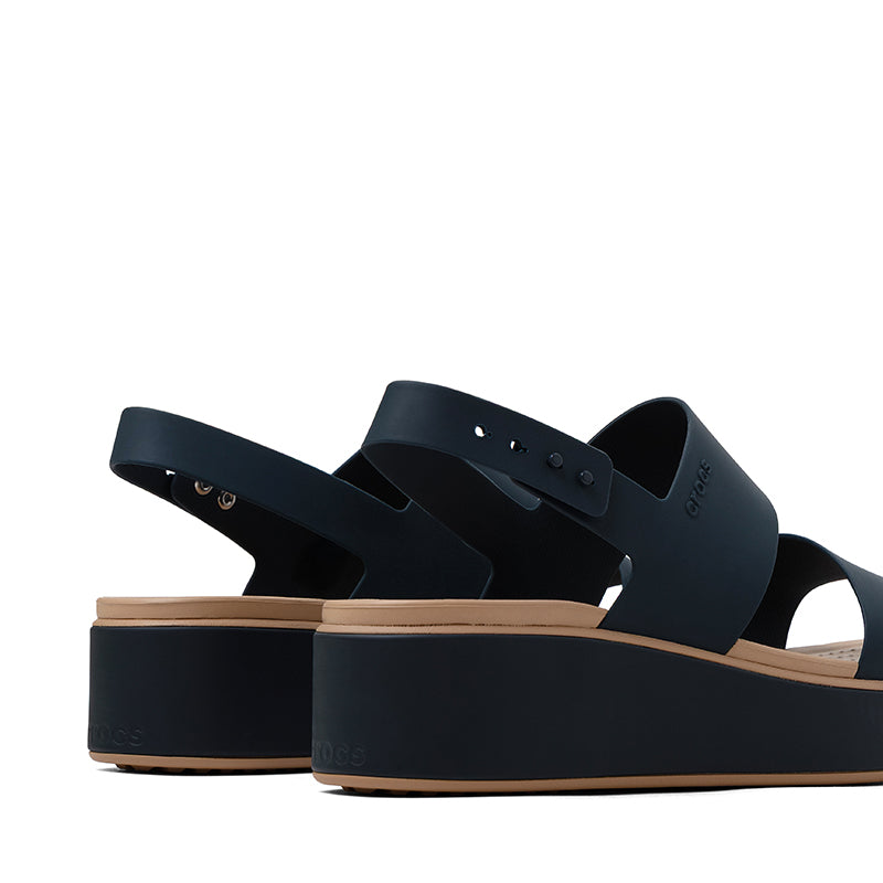 CROCS-BROOKLYN LOW WRAP WEDGE - available at RUBINO  