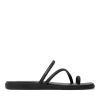 MIAMI TOE LOOP SANDAL - BLACK / 5 / Women - Crocs