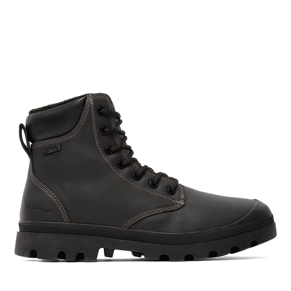 Element Black Combat Boots with Rugged Design Buy Men main image 4