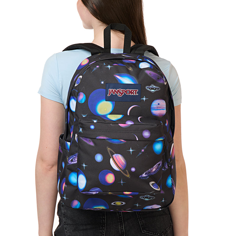 jansport alien backpack Superbreak VISITOR JS00T5015 Fashion The Right Pack backpack is a long JanSport Cool Student Pastel Petals