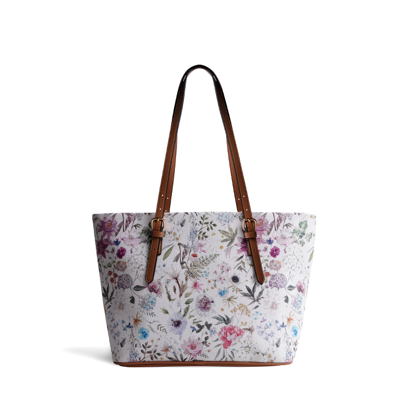 K&K-FLORAL TOTE - available at RUBINO  