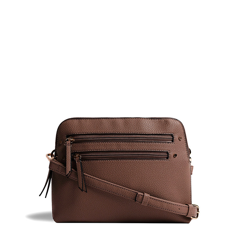 K&K-MULTI ZIP CROSSBODY - available at RUBINO  