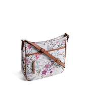K&K-MULTI ZIP FLORAL CROSSBODY - available at RUBINO  