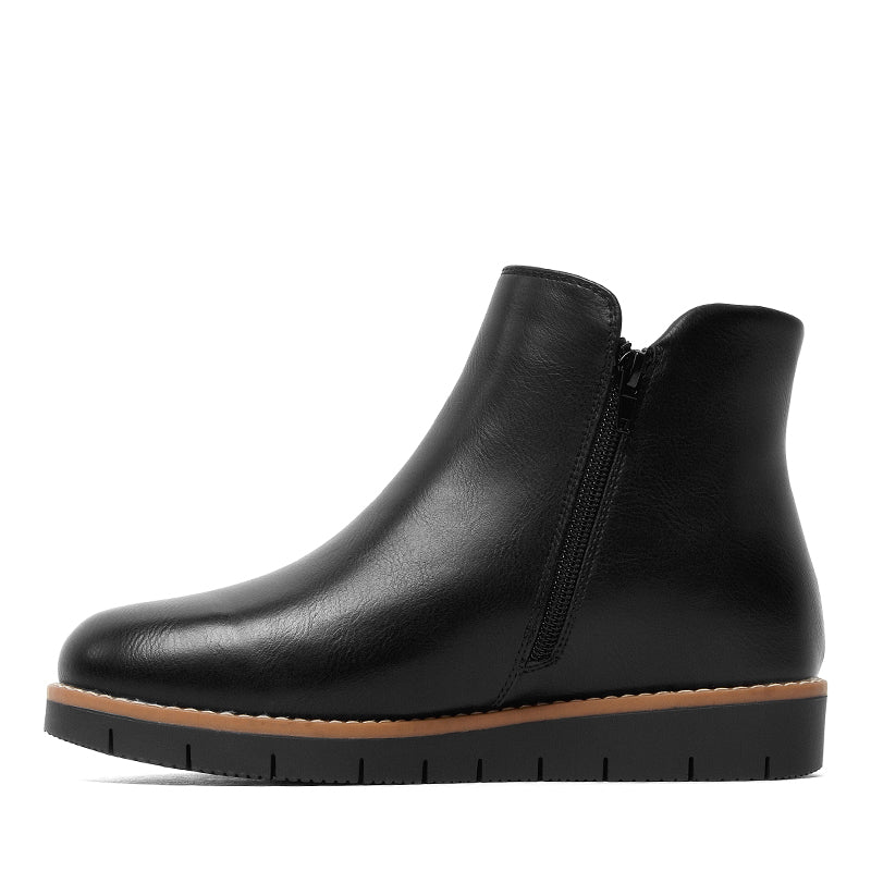 KELLY & KATIE-GRACIE WIDE WEDGE BOOTIE - available at RUBINO  