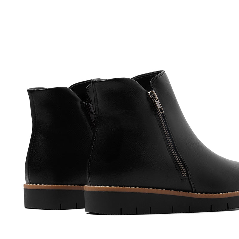 KELLY & KATIE-GRACIE WIDE WEDGE BOOTIE - available at RUBINO  