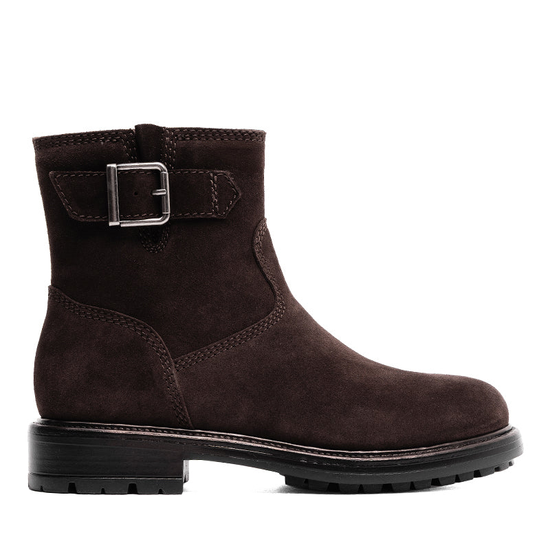 LA CANADIENNE-WHOLE SHEARLING BOOTIE - available at RUBINO