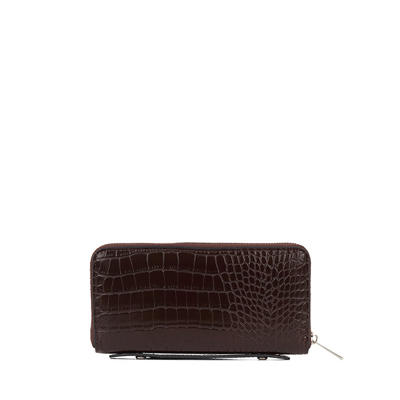LAMBERT-MELI CROC WALLET - available at RUBINO  