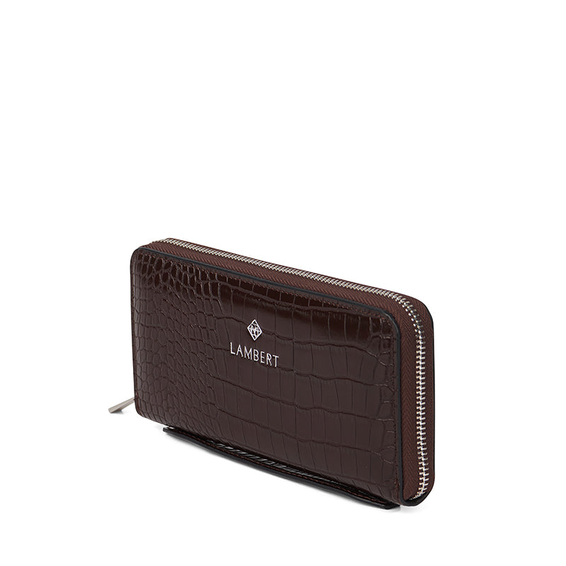 LAMBERT-MELI CROC WALLET - available at RUBINO  