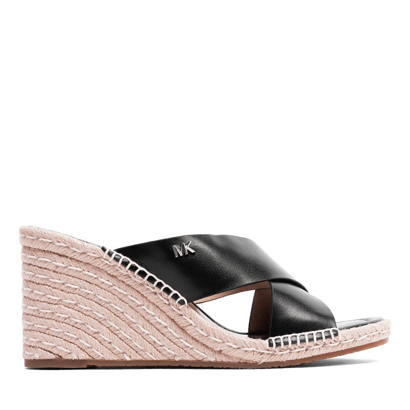 MICHAEL KORS-KENZIE WEDGE SANDAL - available at RUBINO  