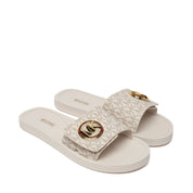 MICHAEL KORS-MK CHARM SLIDE LOGO - available at RUBINO  