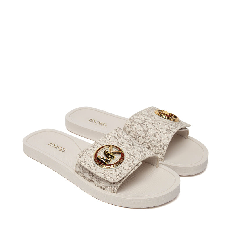 MICHAEL KORS-MK CHARM SLIDE LOGO - available at RUBINO  