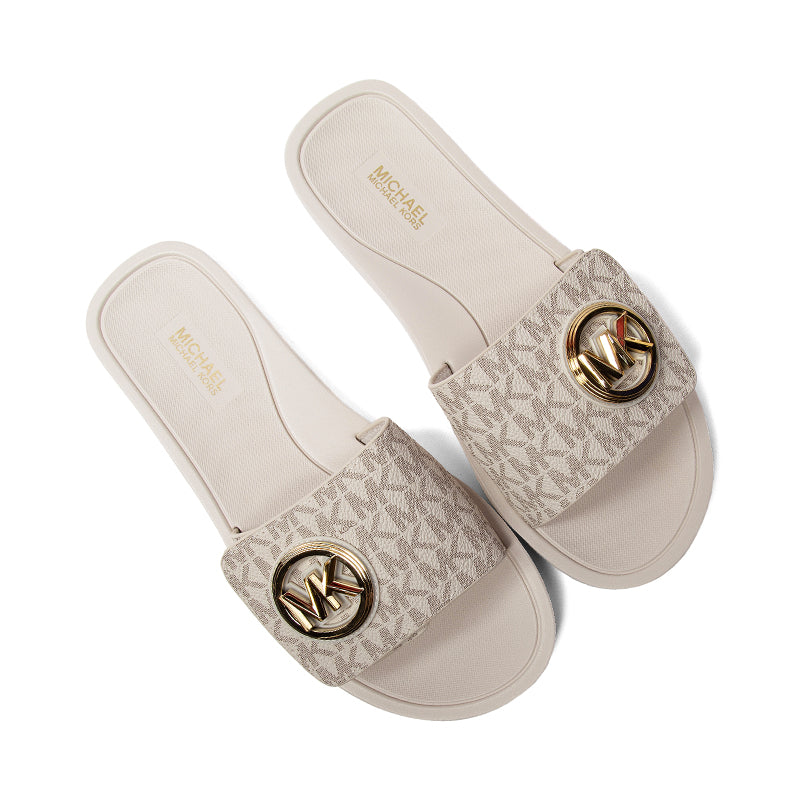 MICHAEL KORS-MK CHARM SLIDE LOGO - available at RUBINO  