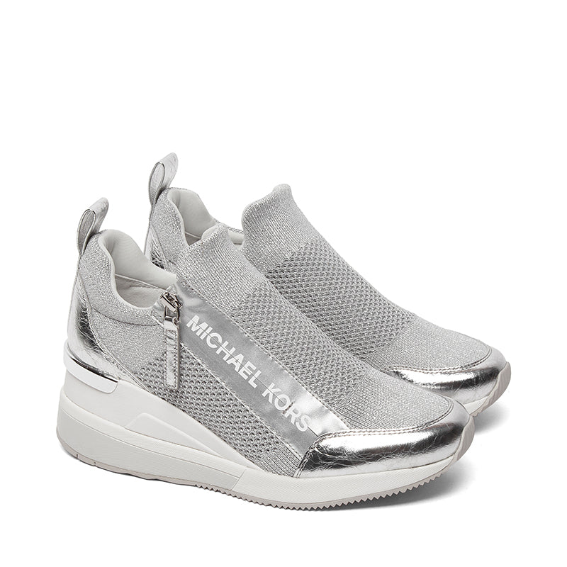 MICHAEL KORS-WILLIS WEDGE TRAINER - available at RUBINO  