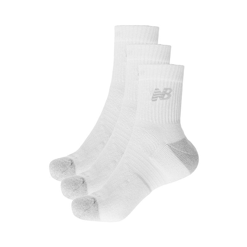 NEW BALANCE-ACTIVE CUSHION QUARTER 3PK - available at RUBINO  