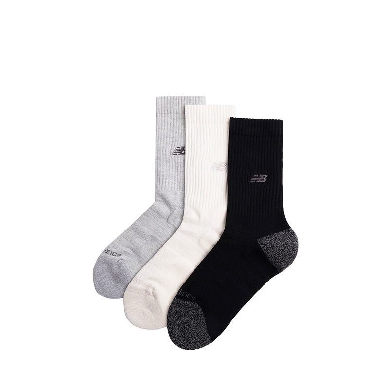 NEW BALANCE-ACTIVE PREMIUM CREW 3PK - available at RUBINO  