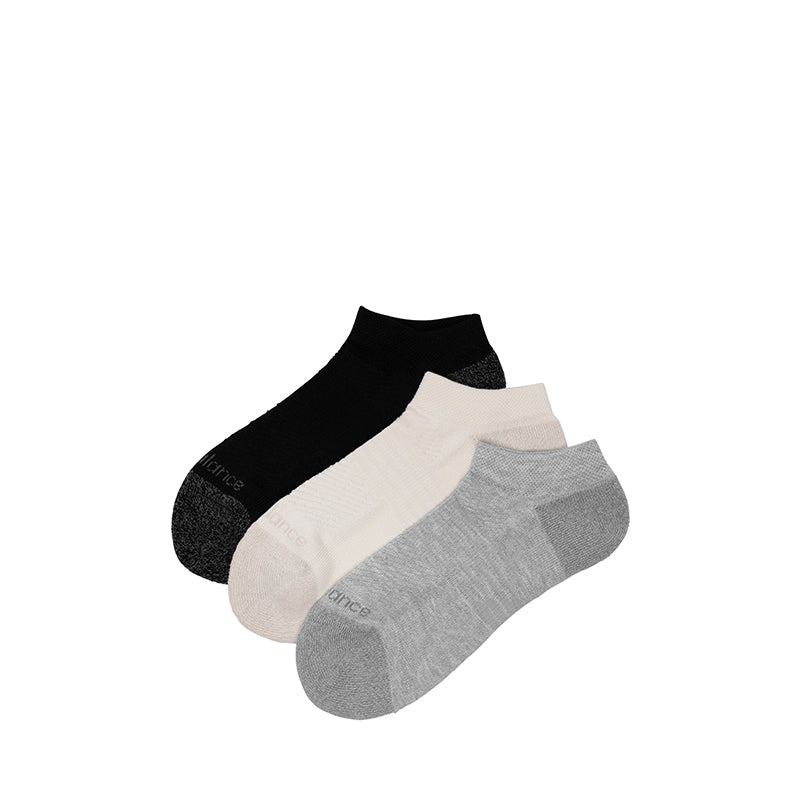 NEWBALANCE-ACTIVE CUSHION NO SHOW 3PK - available at RUBINO  
