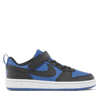 COURT BOROUGH LOW 2 PS - BLACK BLUE / 11C / KIDS - NIKE