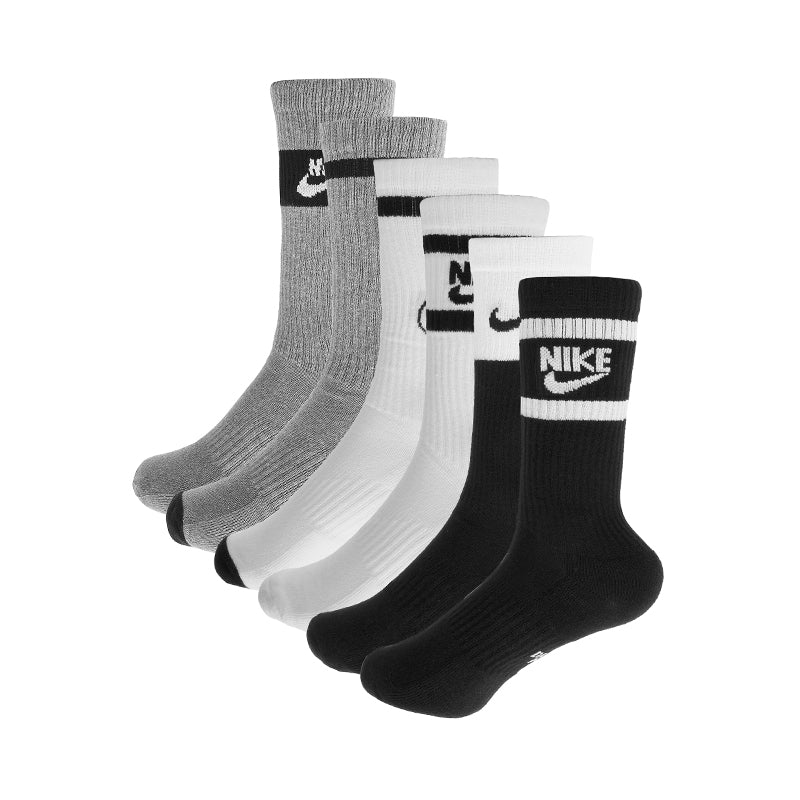 NIKE-EVERYDAY 6-PACK CREW K - available at RUBINO  