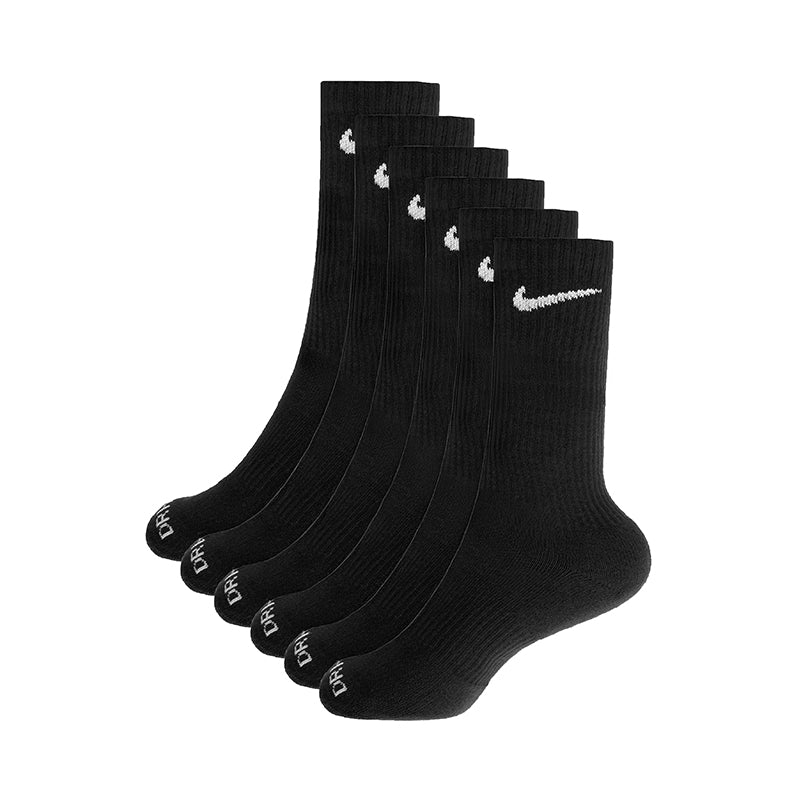 NIKE-EVERYDAY PLUS CUSHIONED 6-PACK CREW - available at RUBINO  