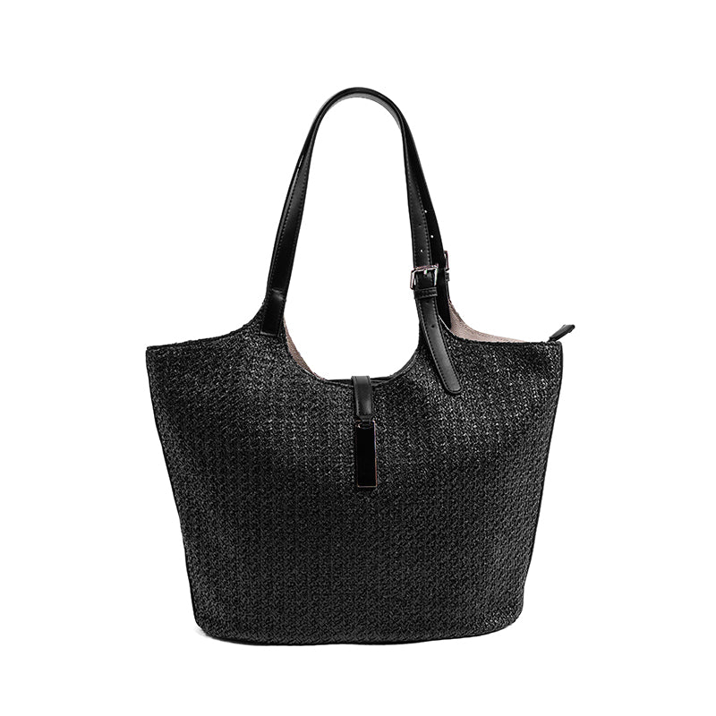 RUBINO-RAFFIA SHOULDER BAG - available at RUBINO  