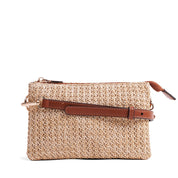 RUBINO-SIMPLICITY RAFFIA CROSSBODY - available at RUBINO  