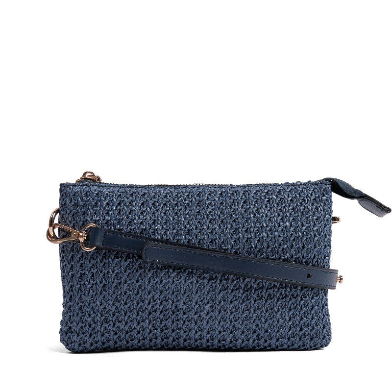 RUBINO-SIMPLICITY RAFFIA CROSSBODY - available at RUBINO  