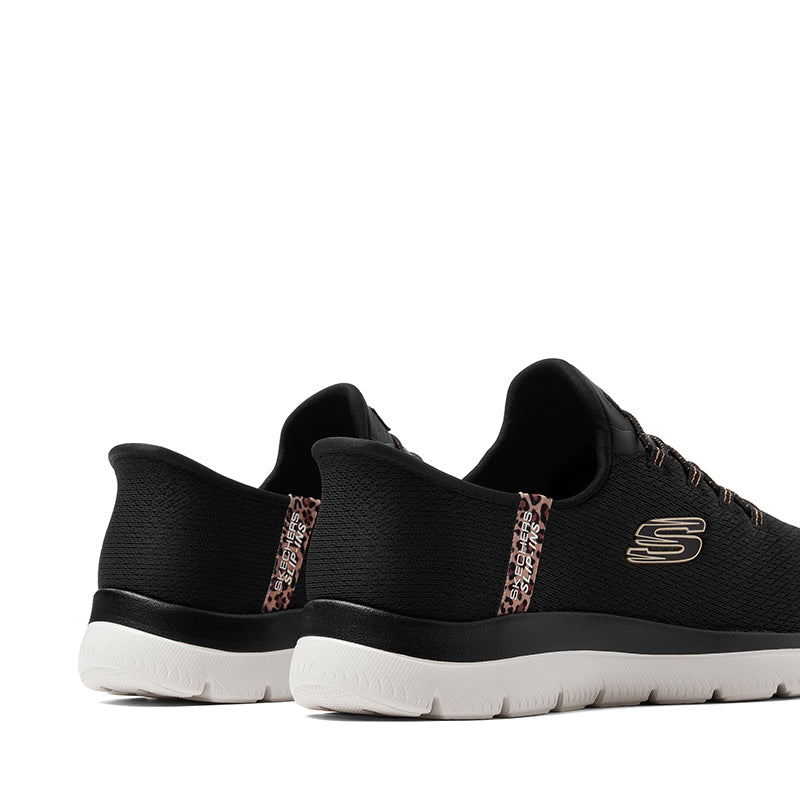 SKECHERS-SLIP INS SUMMITS LEOPARD WIDE - available at RUBINO  
