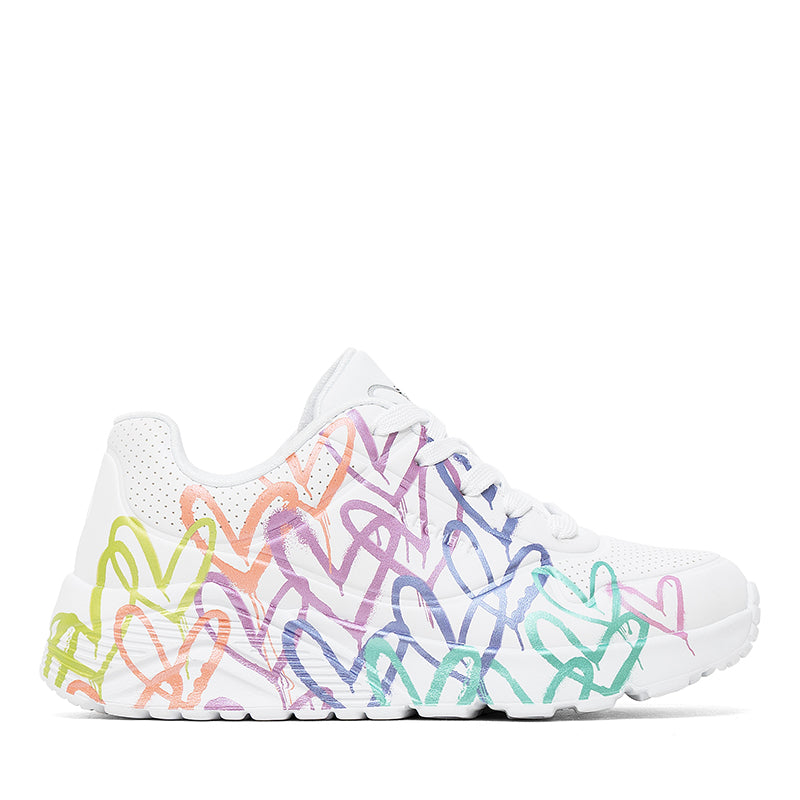 SKECHERS-UNO LITE METALLIC JOY - available at RUBINO  