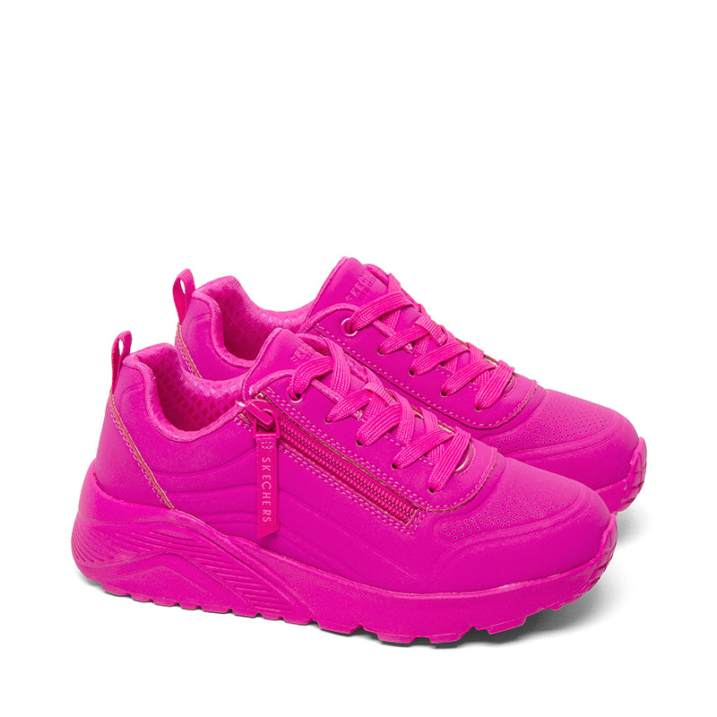 SKECHERS-UNO LITE NEON EASY ZIP - available at RUBINO  