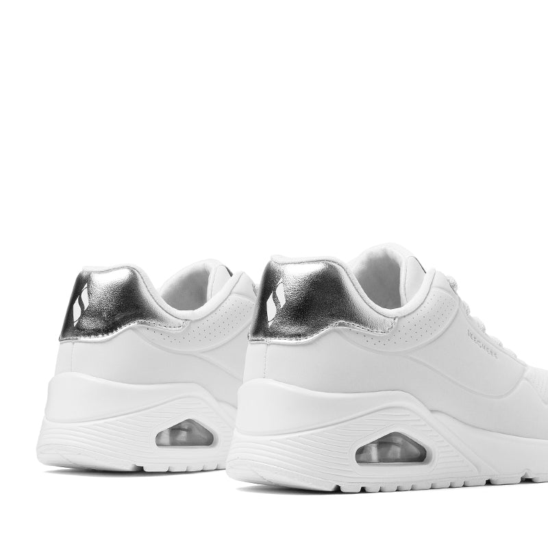 SKECHERS-UNO SHIMMER AWAY SLIP - available at RUBINO  